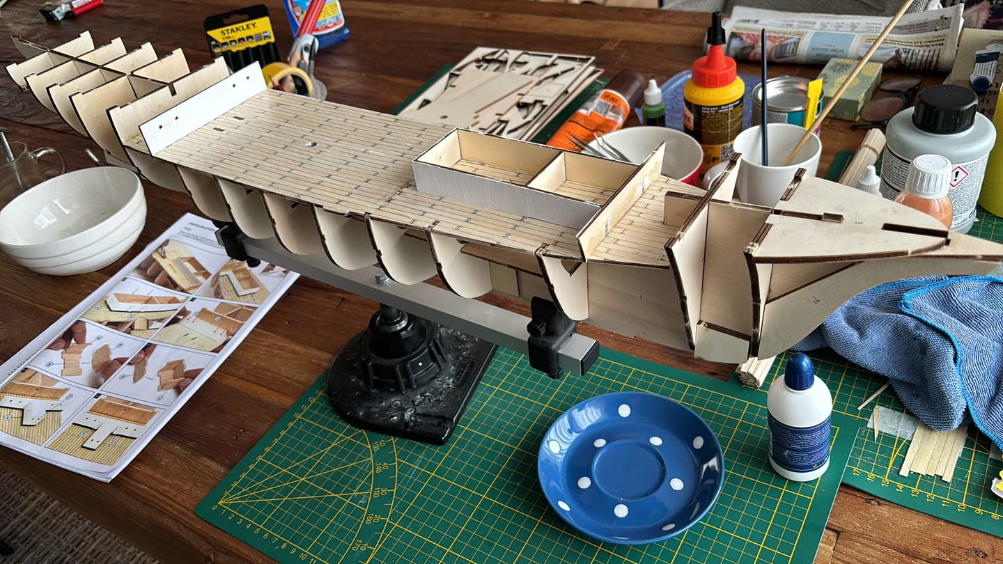Customer photo review of Maqueta Barco Gorch Fock
