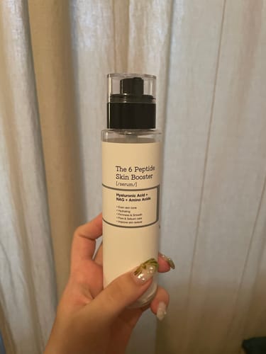 Customer photo review of The 6 Peptide Skin Booster Serum