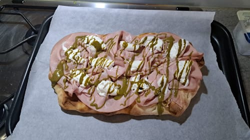 Customer photo review of "Pinsa Romana "