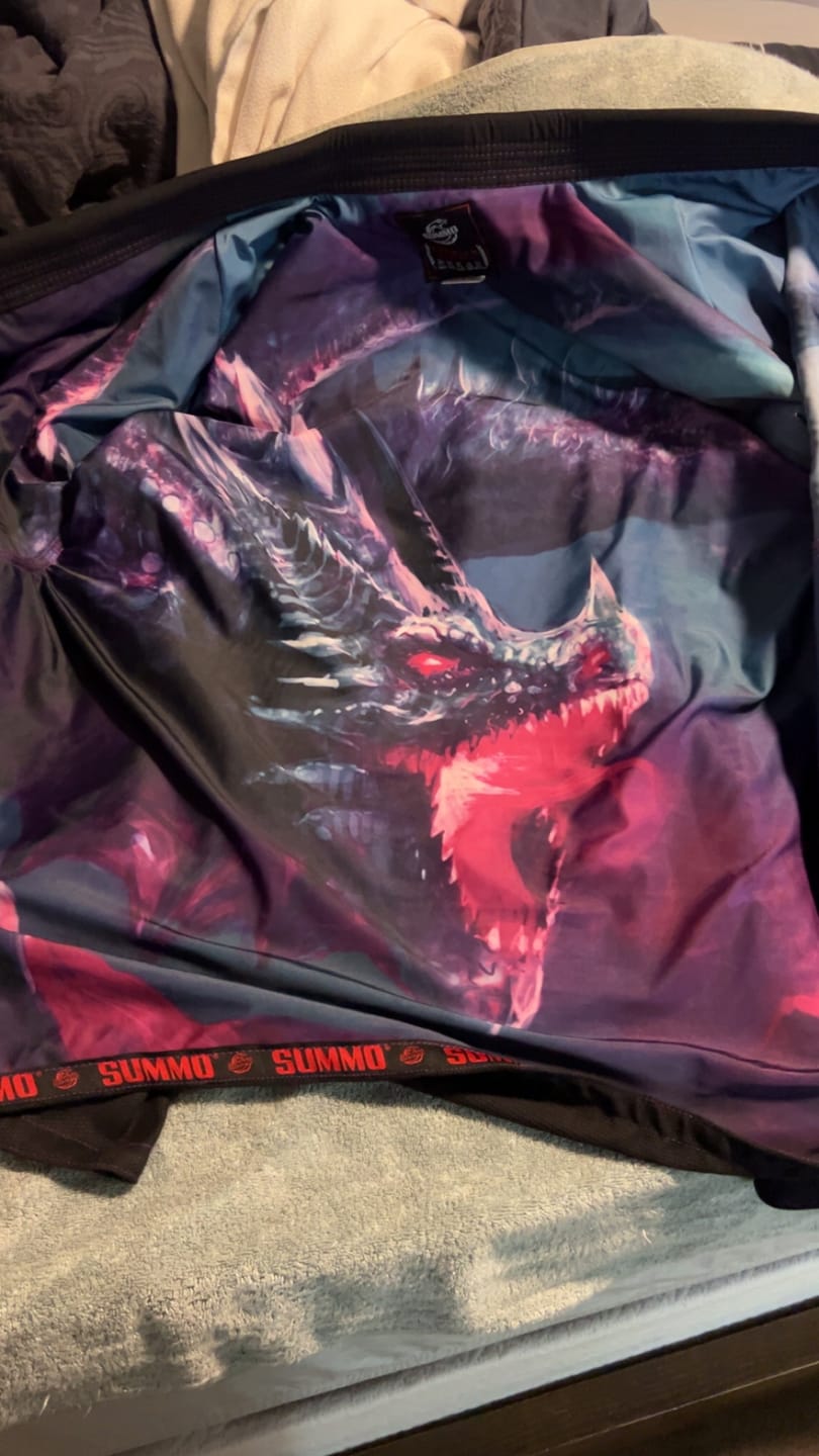 Customer photo review of Dragon Warrior Sublimation Brazilian Jiu Jitsu Gi (BJJ GI)