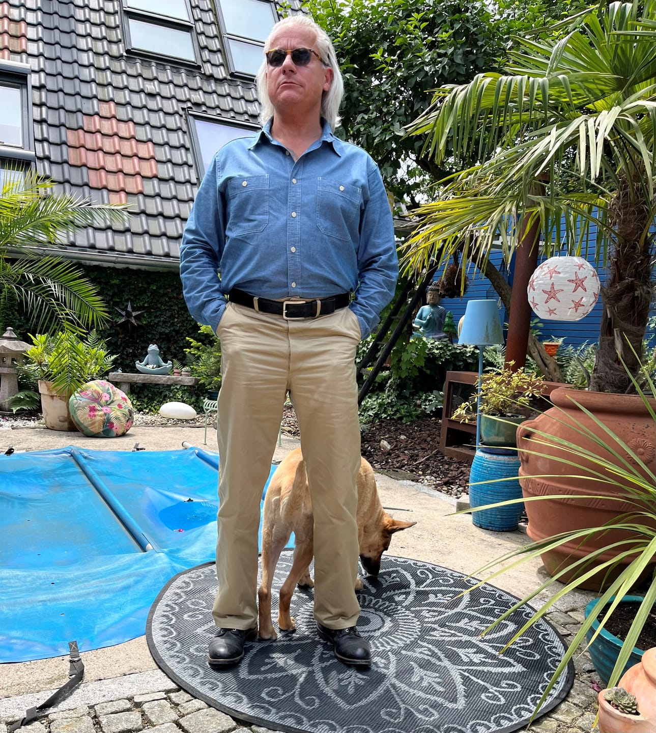 Customer photo review of 1942 US Army Chino Trousers