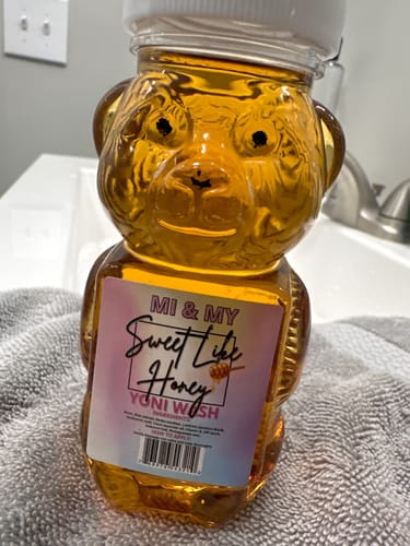 Customer photo review of Sweet Like Honey Yoni Wash