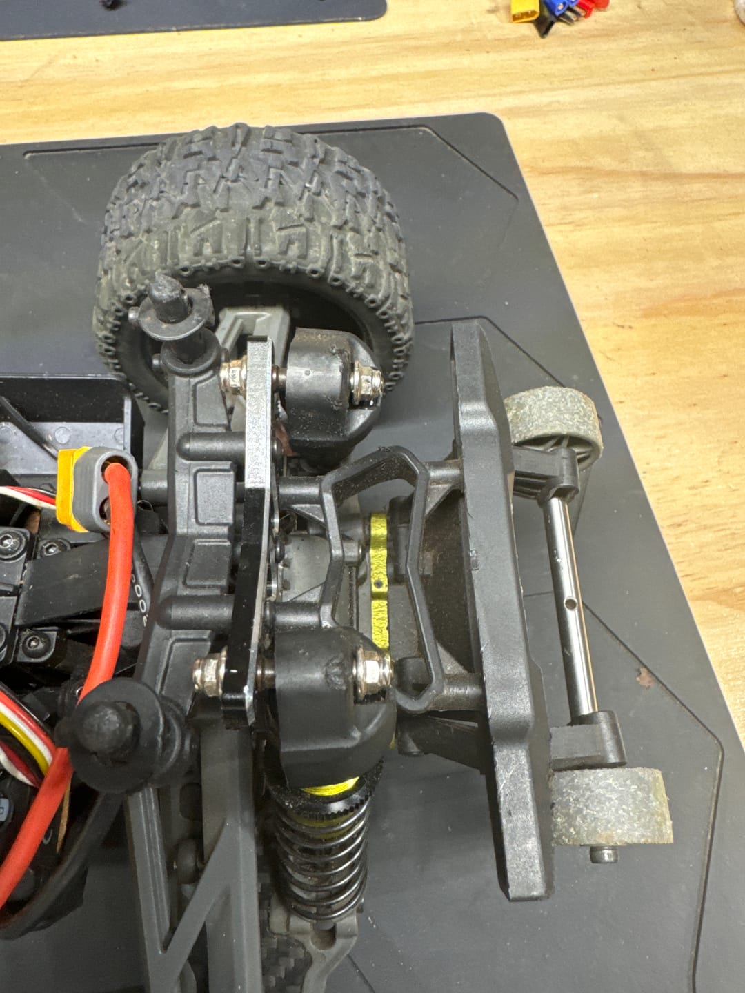 Customer photo review of S2 Alloy Steel Front & Rear Shock Stand For RZ001