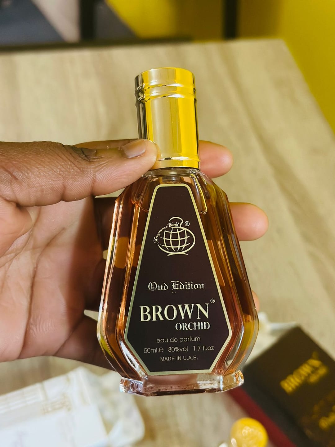Customer photo review of Brown Orchid Oud edition Edp 50ml