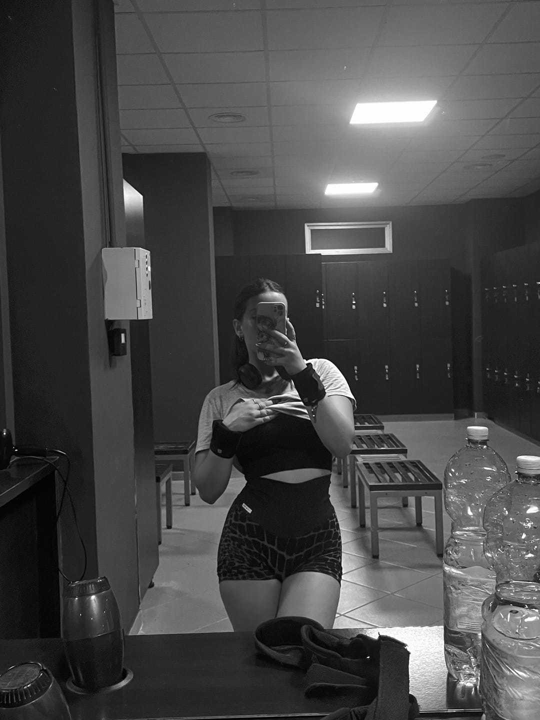 Customer photo review of Shorts All-up Cocco Nero