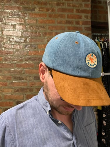 Customer photo review of Big Dad Hat Suede Bill