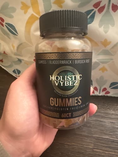 Customer photo review of Organic Sea Moss Gummy Bears