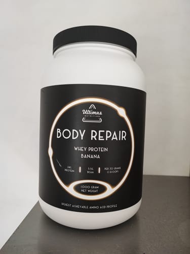 Customer photo review of Body Repair Whey Protein