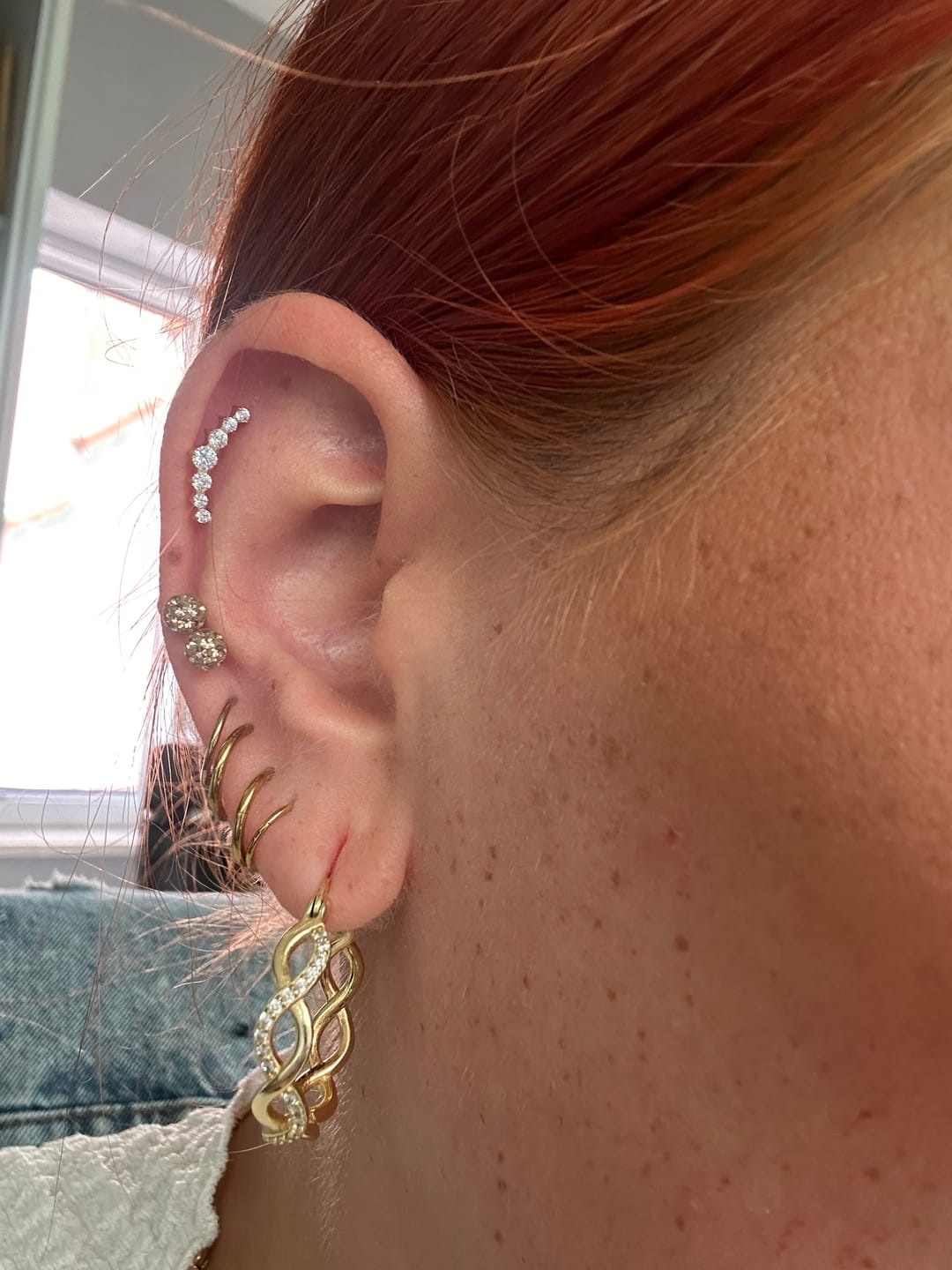 Customer photo review of Jiena Piercing | Titan