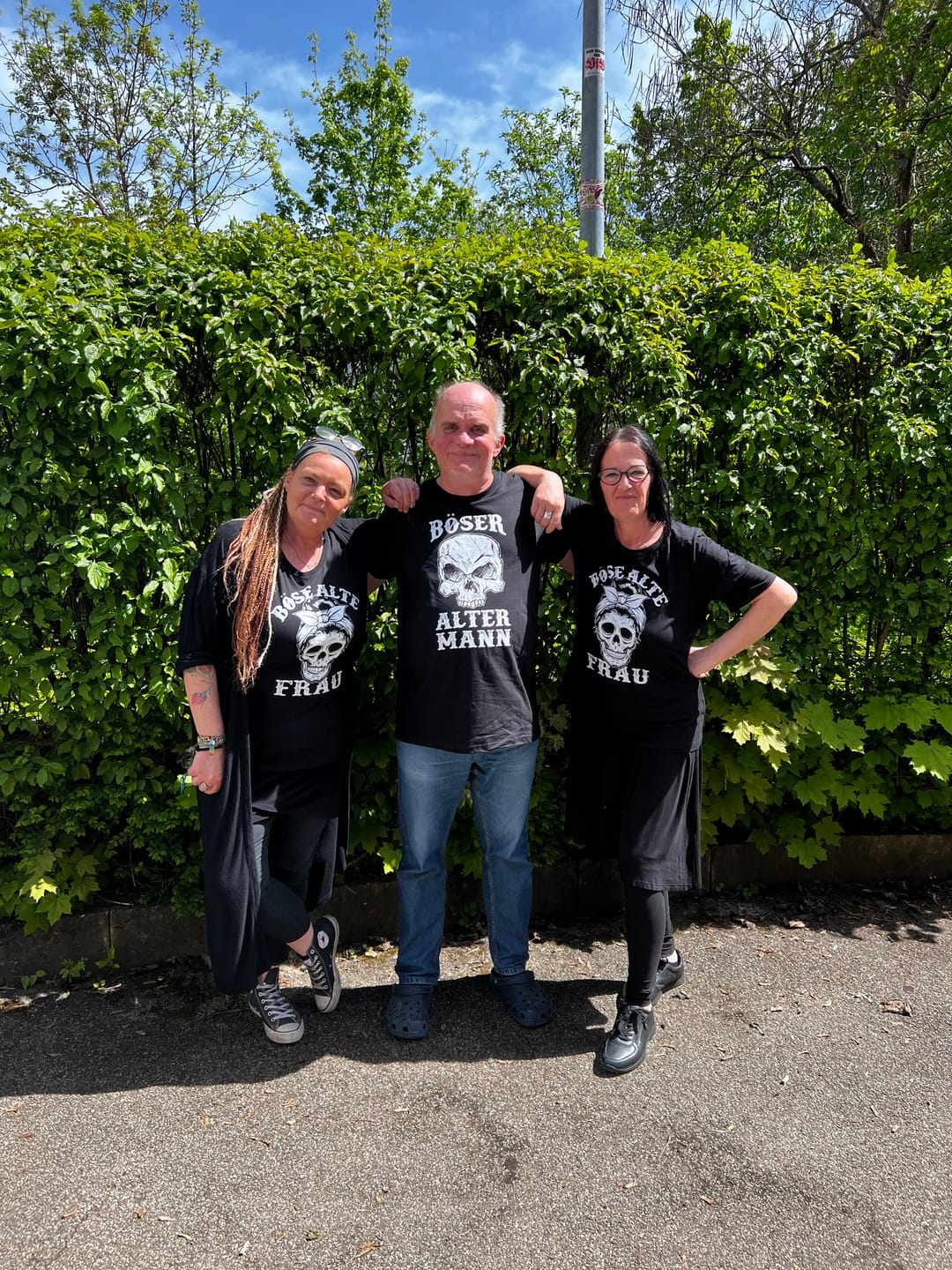 Customer photo review of Böse alte Frau - Damen T-Shirt
