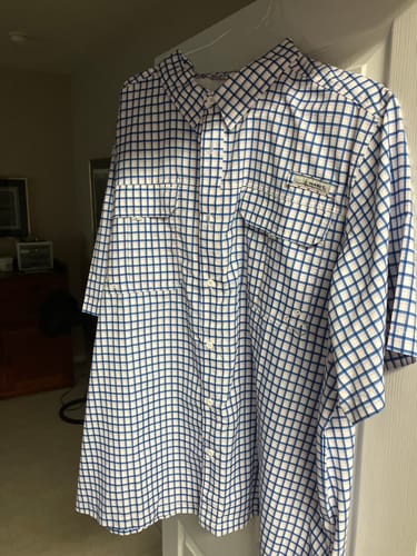 Customer photo review of Men’s Fourche Mountain Short Sleeve River Guide Fishing Shirt