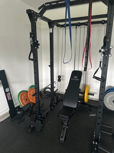 Customer photo review of Major Fitness PLM03 All-In-One Home Gym Power Rack