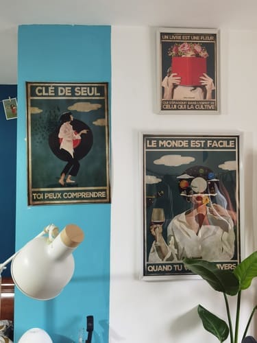 Customer photo review of Un livre est une fleur qui s'épanouit dans l'esprit de celui qui la cultive