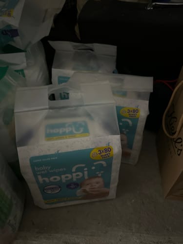 Customer photo review of Baby Wet Wipes (80s' x 12)