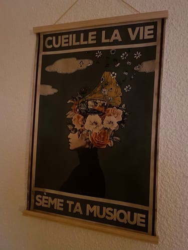 Customer photo review of Cueille la vie, sème ta musique