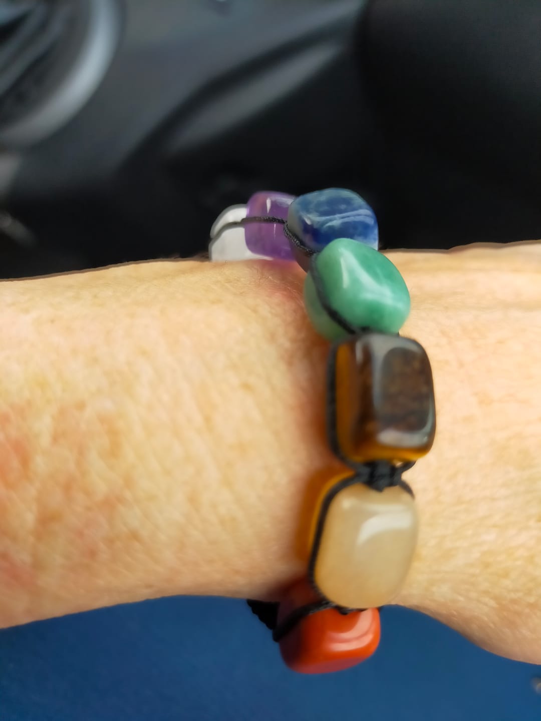 Customer photo review of Bracelet Guérison - 7 Chakras