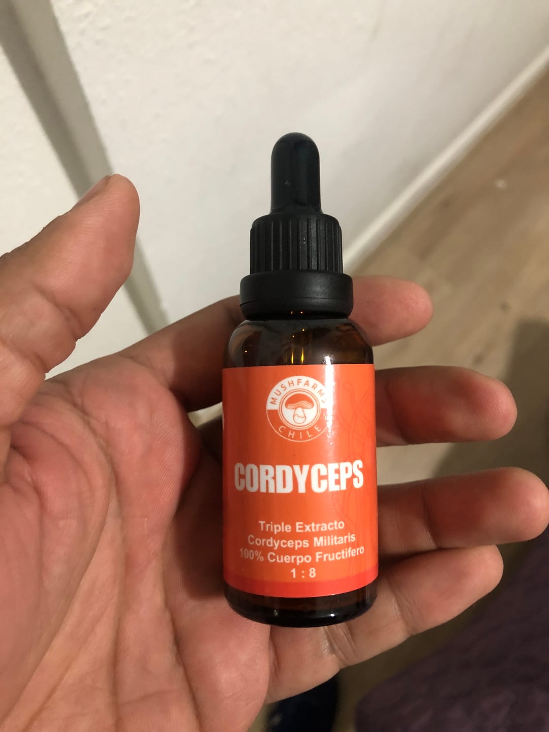 Customer photo review of Triple Extracto Cordyceps Militaris
