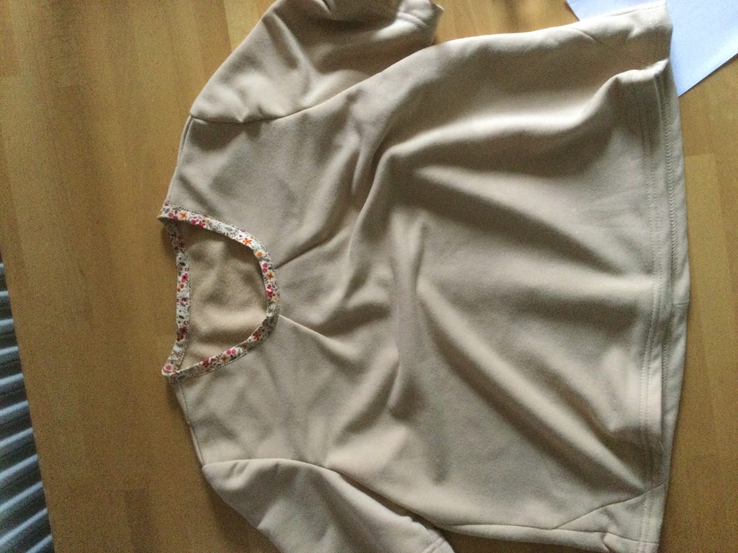 Customer photo review of Spring Floral Rose & Hubble Cotton Poplin Fabric