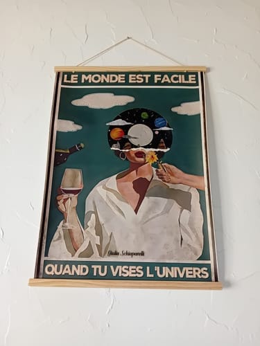 Customer photo review of Le monde est facile quand tu vises l'univers