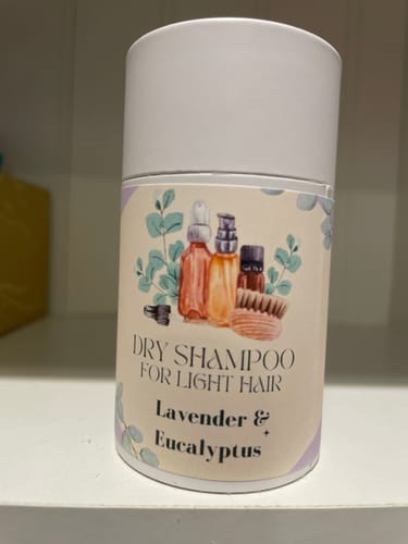 Customer photo review of All-Natural Dry Shampoo