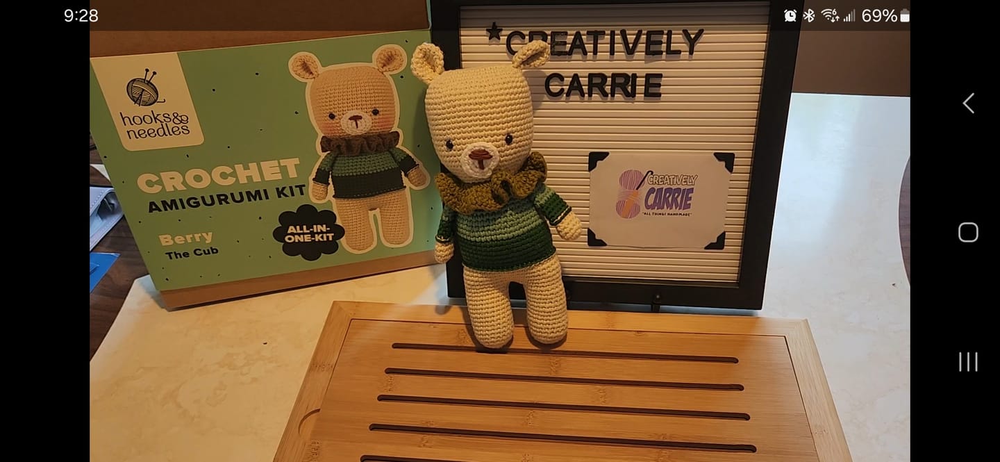 Customer photo review of Amigurumi Subscription Box