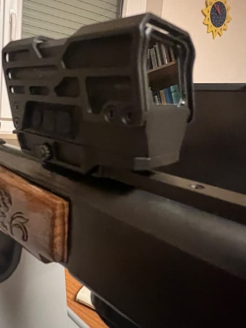 Customer photo review of Vector Optics SCRD-M67 Frenzy Plus 1x31x26 Multi Reticle