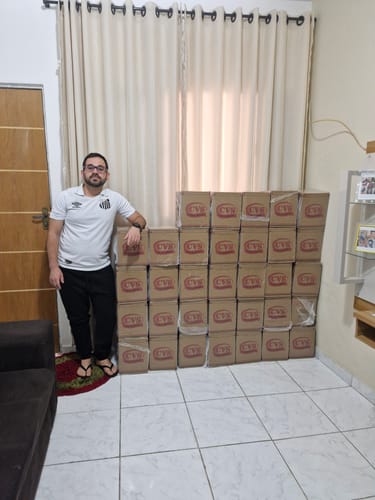 Customer photo review of Cesta Básica Econômica Júnior