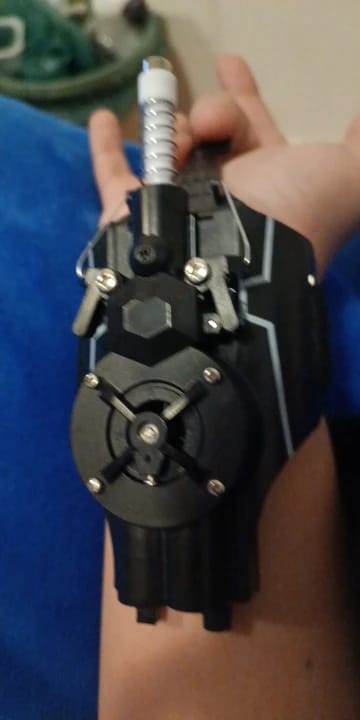 Customer photo review of [NEW] Spidey Gear™ - Magnetic Web Shooter