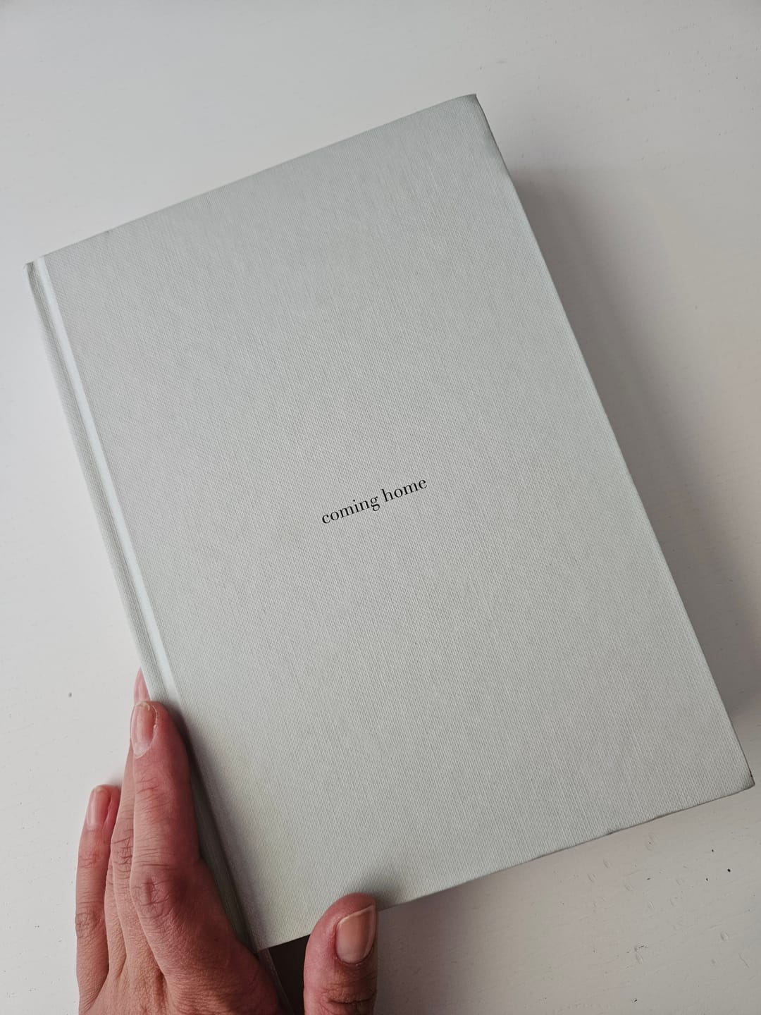 Customer photo review of "coming home" Journal