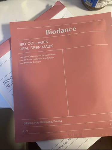Customer photo review of Biodance Bio-Collagen Real Deep Mask