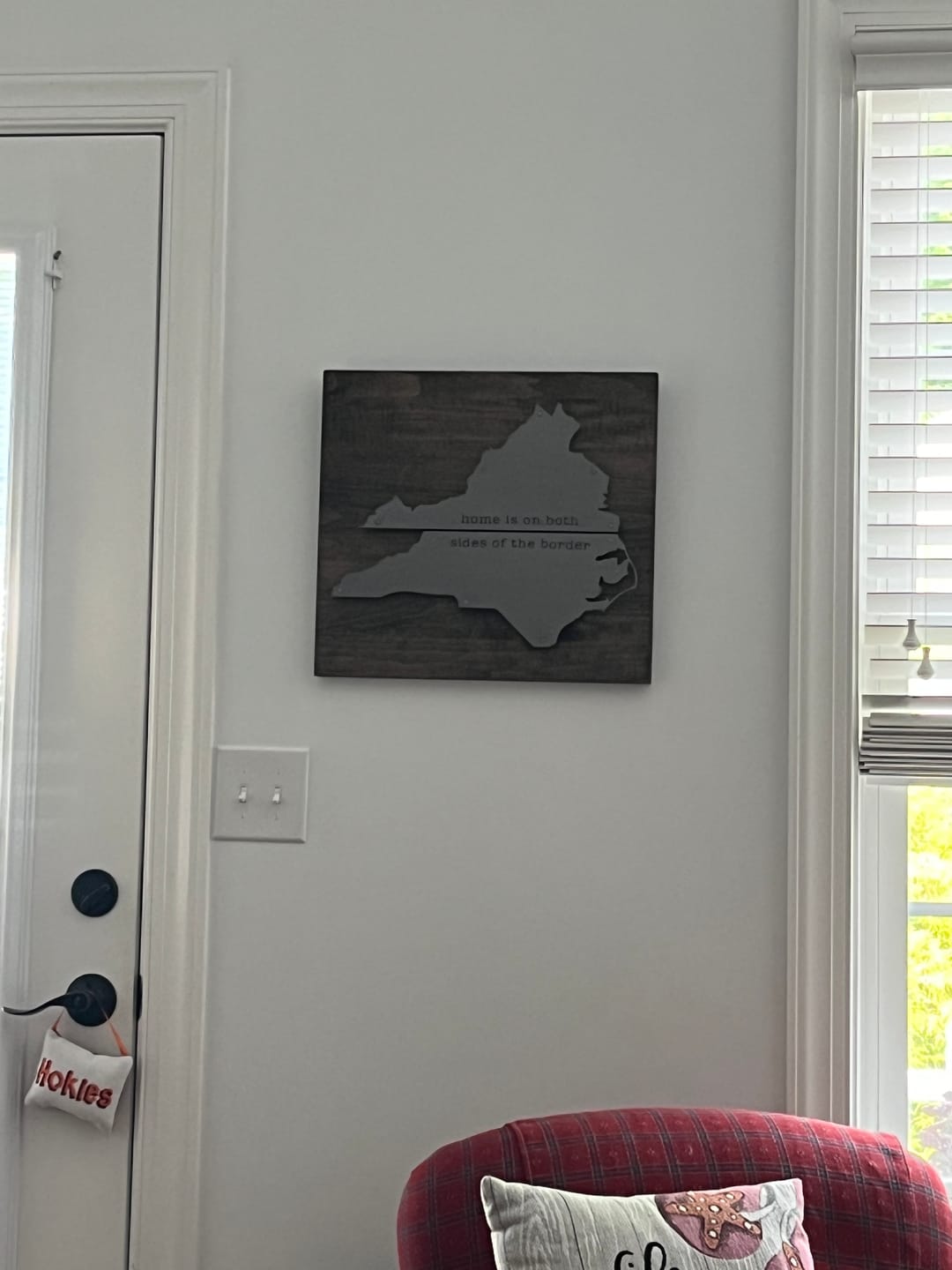 Customer photo review of Virginia/North Carolina Home is on both sides of the border