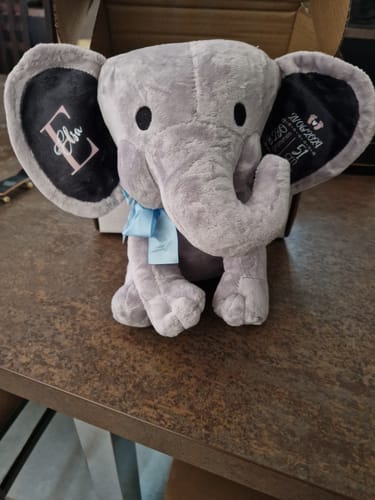 Customer photo review of Bébé - Éléphant câlin