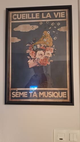 Customer photo review of Cueille la vie, sème ta musique