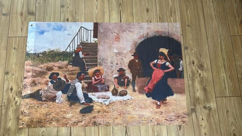 Customer photo review of Fahne inkl. Druck