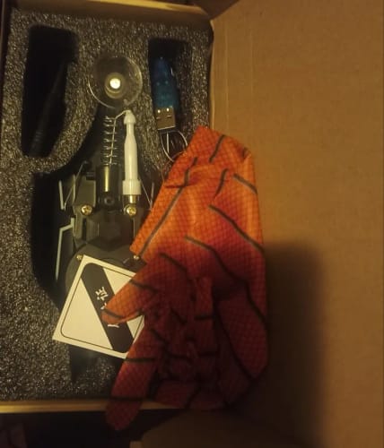Customer photo review of [NEW] Spidey Gear™ - Magnetic Web Shooter