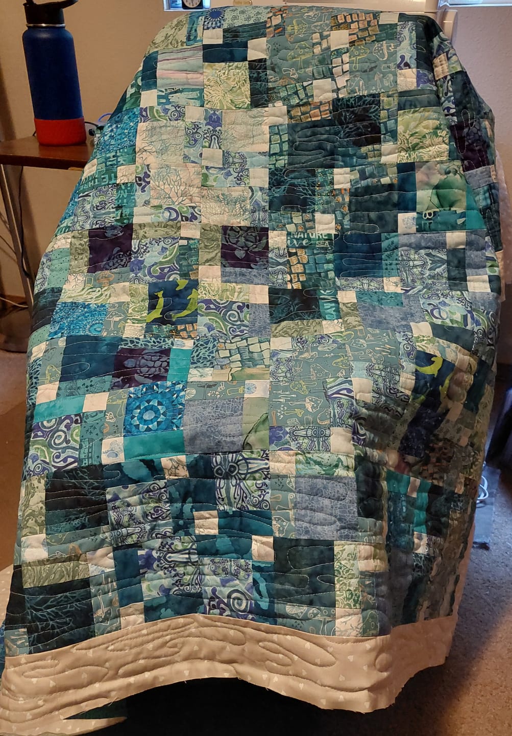 Customer photo review of Wonderfil, Tutti Variegated 50wt Cotton Thread (1093yds)