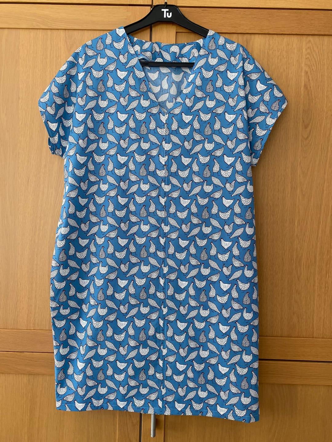 Customer photo review of Hens Rose & Hubble Cotton Poplin Fabric