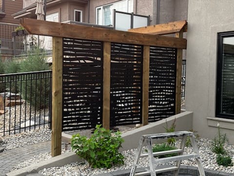 Customer photo review of Privacy Screen (Branch)