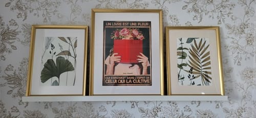 Customer photo review of Un livre est une fleur qui s'épanouit dans l'esprit de celui qui la cultive