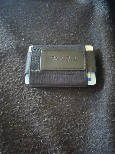 Customer photo review of Nano Boy Pocket card holder wallet with leather coin pocket