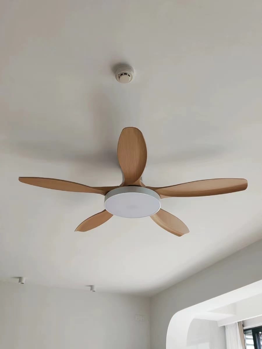Customer photo review of WOMO Scandi Reversible Ceiling Fan with Light-WM5002