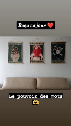 Customer photo review of Pas de rétroviseurs, je vois la vie en fleurs