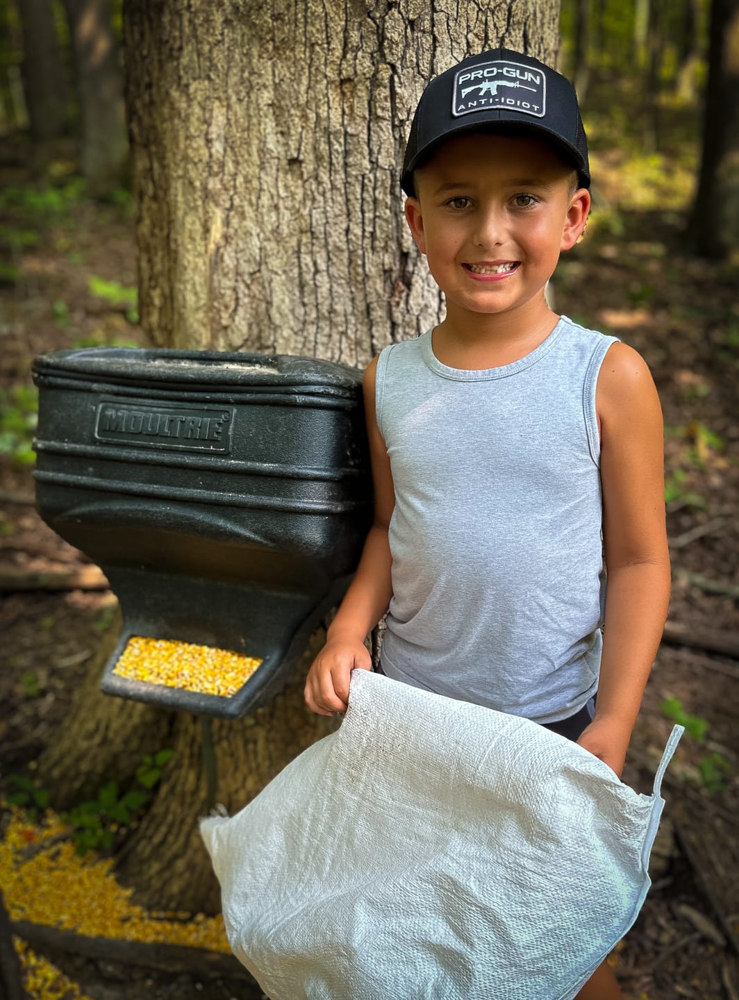 Customer photo review of Pro Gun Anti Idiot Woven Patch Hat