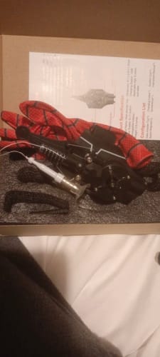 Customer photo review of [NEW] Spidey Gear™ - Magnetic Web Shooter