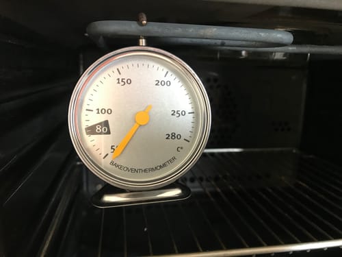 Customer photo review of Matériel ProThermomètre Four