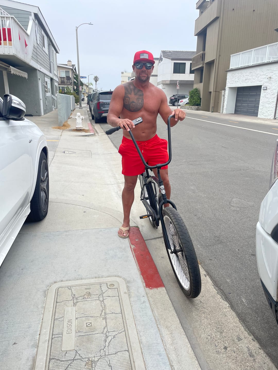 Customer photo review of 140 Frooty Swim Shorts