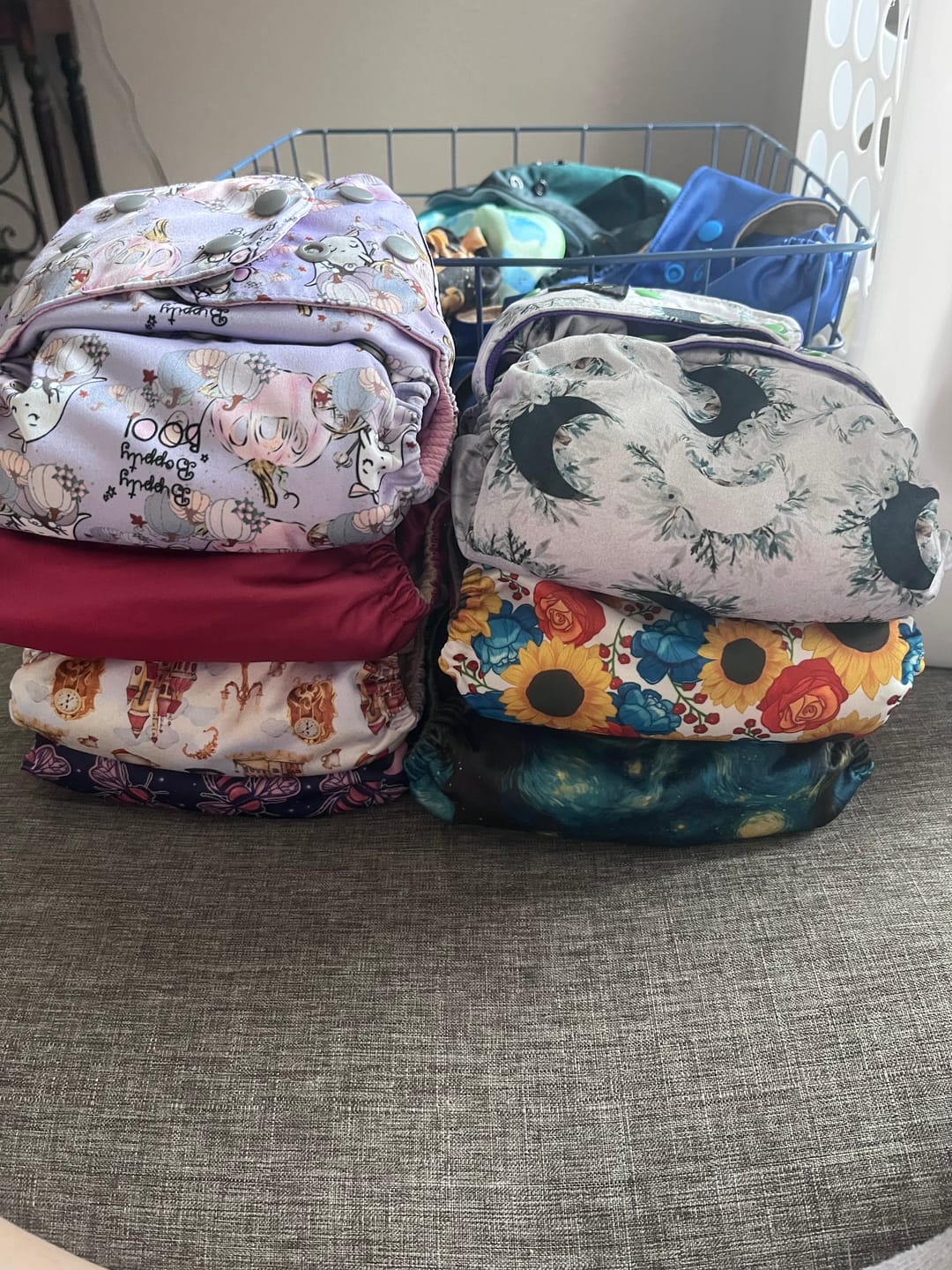 Customer photo review of Slim Fit - 6 layer Natural Fiber Cloth Diaper Inserts