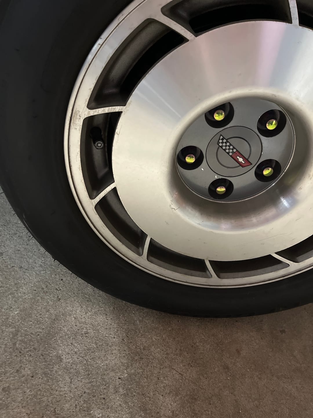 Customer photo review of Tire Valve Caps