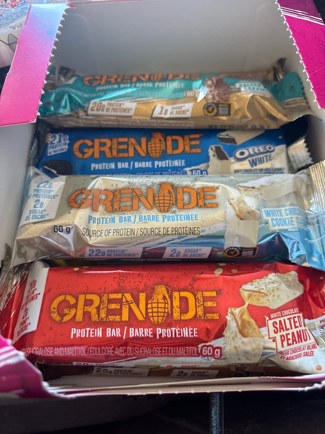 Customer photo review of Grenade - Barre protéinée 60g