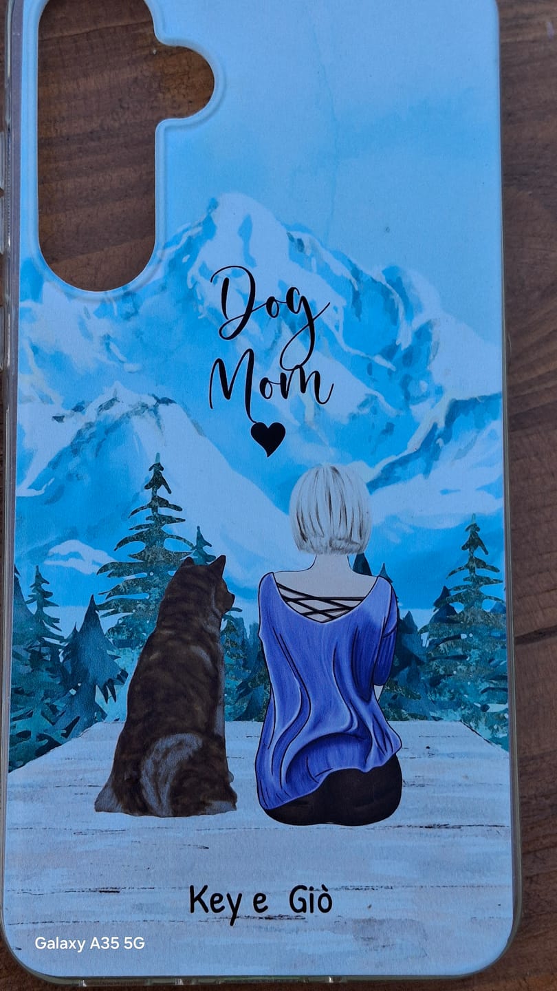 Customer photo review of Insieme al mio animale domestico – Custodia per il telefono personalizzata